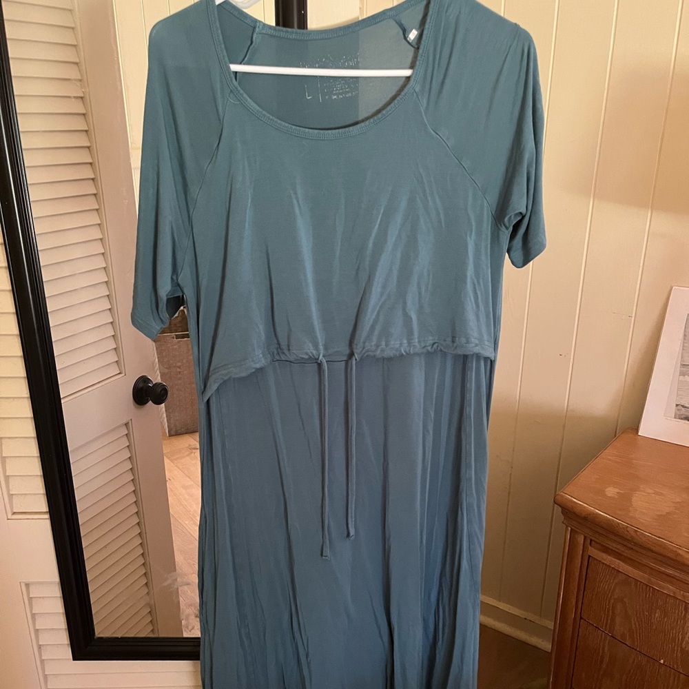 Latched Draw String Dress